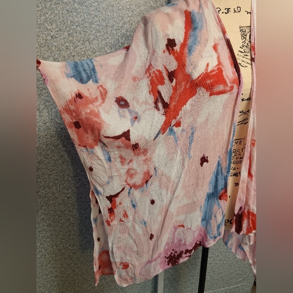 𝗣𝗶𝗻𝗸 𝗕𝗹𝗲𝗻𝗱 𝗖𝗼𝗹𝗼𝗿𝗳𝘂𝗹 𝗔𝗯𝘀𝘁𝗿𝗮𝗰𝘁 𝗞𝗶𝗺𝗼𝗻𝗼 𝗖𝗮𝗿𝗱𝗶𝗴 - Picture 7 of 11